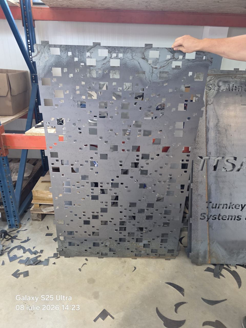 Proiect gard/poartă metalică TTSA 1