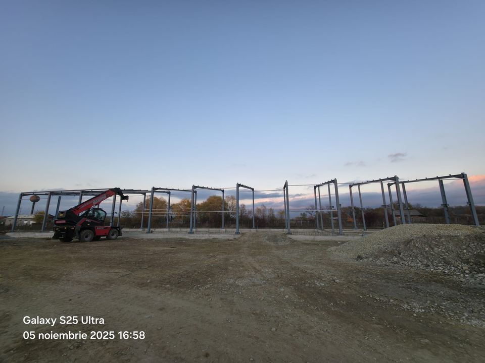 Proiect hală industrială TTSA 1