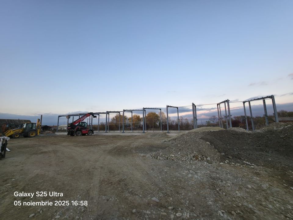 Proiect hală industrială TTSA 2
