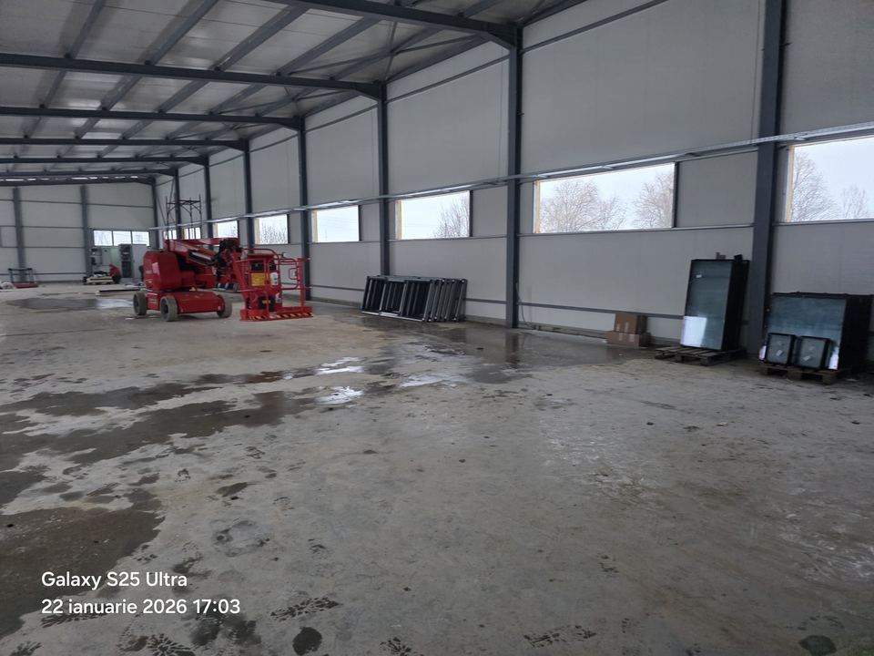 Proiect hală industrială TTSA 8