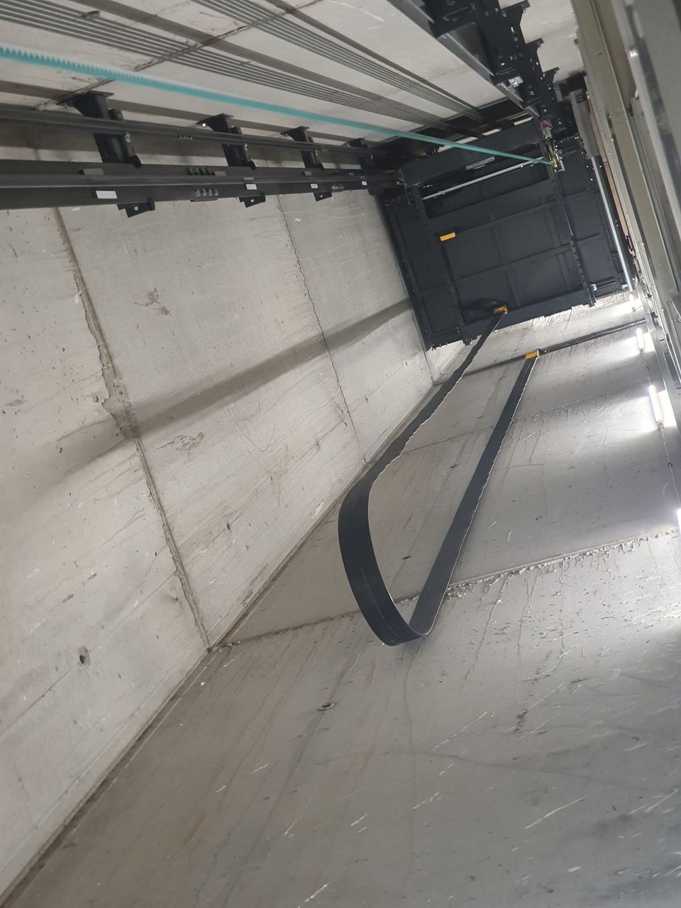 Montaj ascensor TTSA — etapa 4