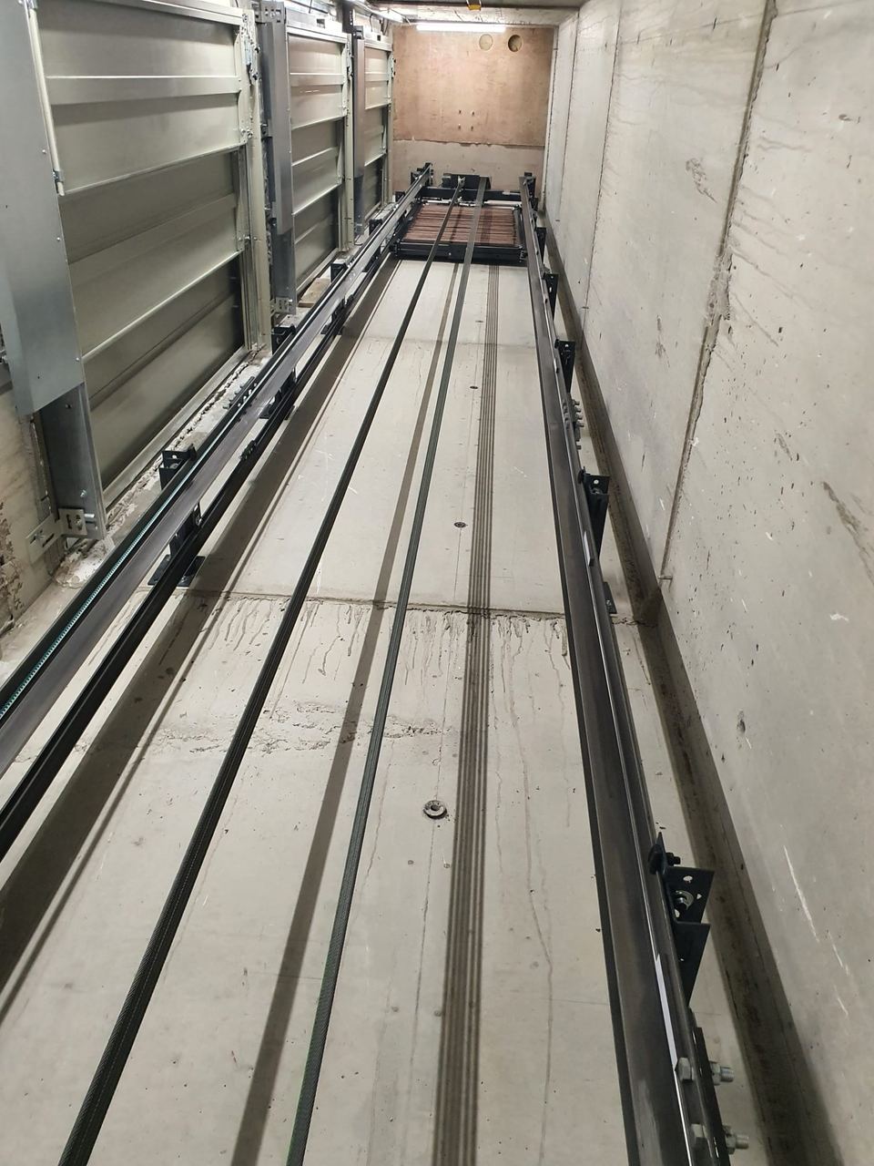 Montaj ascensor TTSA — etapa 5