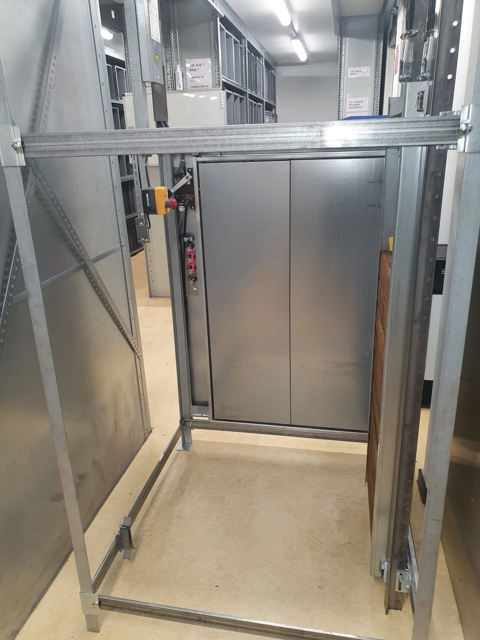 Montaj ascensor TTSA — etapa 3
