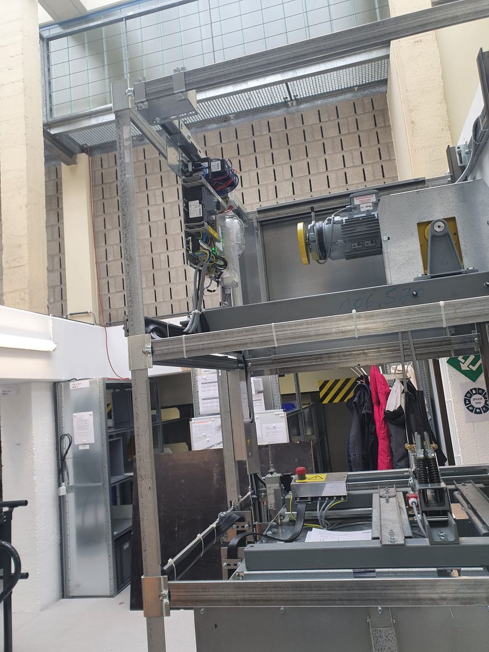 Montaj ascensor TTSA — etapa 6
