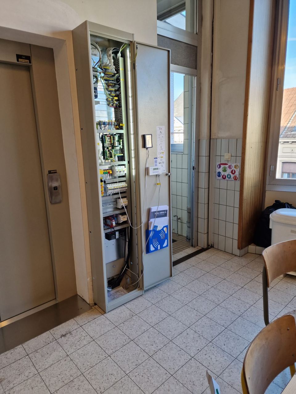 Montaj ascensor TTSA — etapa 7